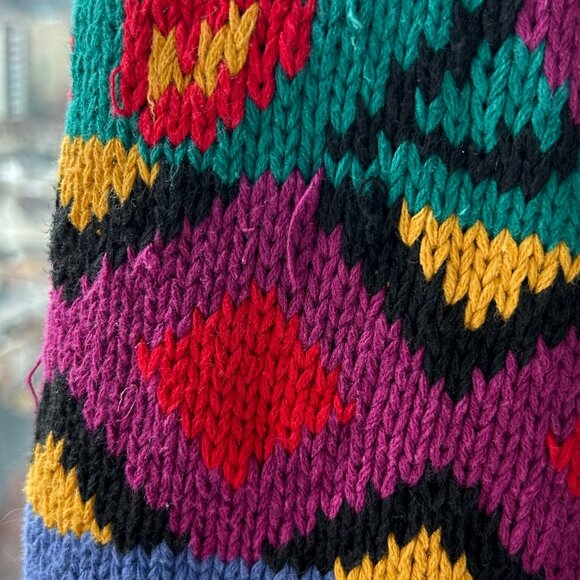 Vintage Colourful L.L. Bean Cardigan - Picture 4 of 4